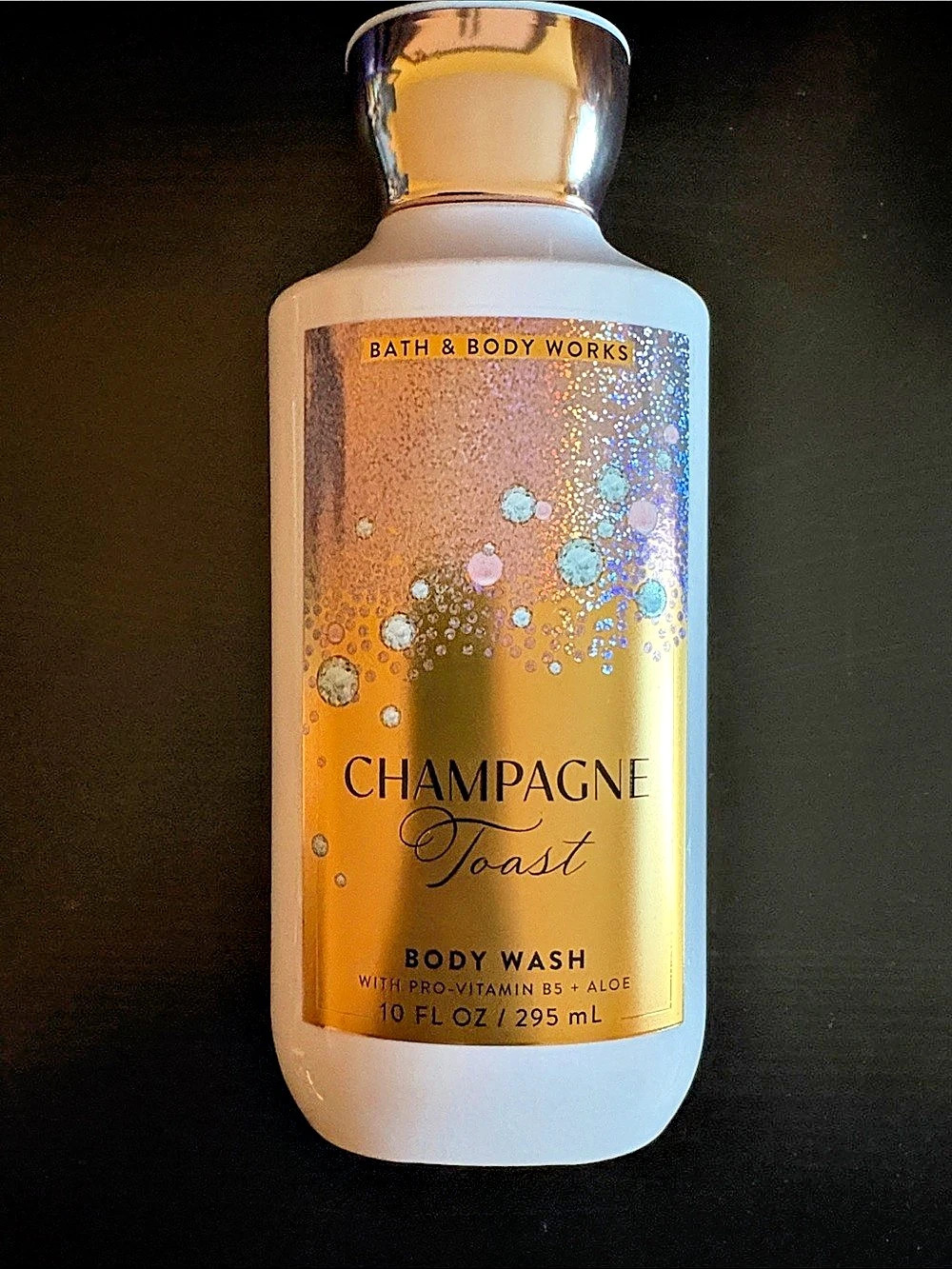 Bath & Body Works Champagne Toast Body Wash Gold 10 fl oz NWT